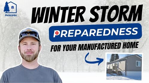 Winter Storm Preparedness for Your Manufactured Home